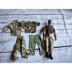 2003 Lanard Toys Ultra Corps! 12" Military Army Action Figure Toy Soldier